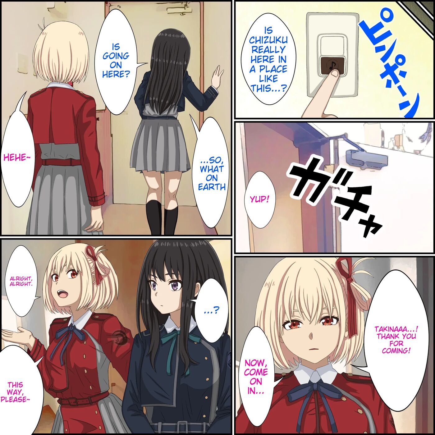 Lycoris Recoil, Nishikigi Chisato Hen Chapter 2000 Page 3